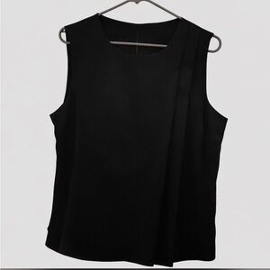 Lauren Ralph Lauren Black Sleeveless Blouse